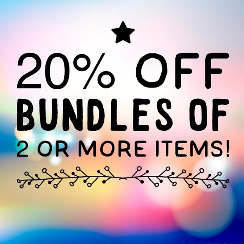 20% OFF BUNDLES!!!